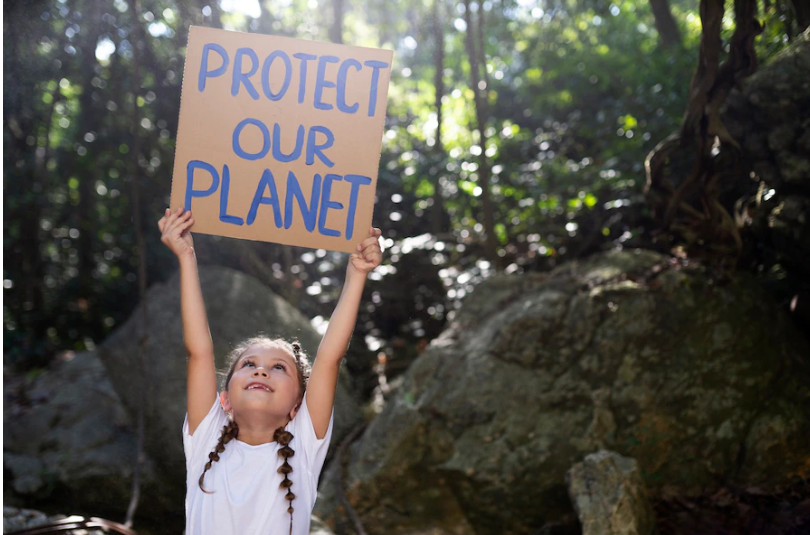 pancarta protect out planet